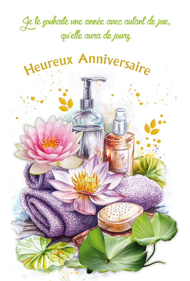 ANNIVERSAIRE FEMME  