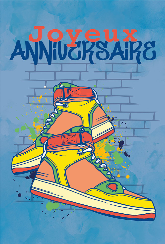 ANNIVERSAIRE  SNEAKERS