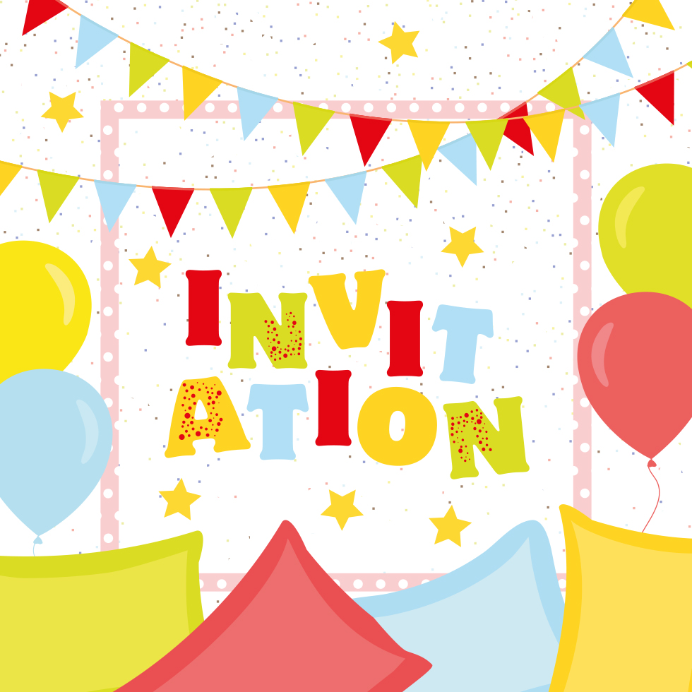 INVITATION pochette de 5 
