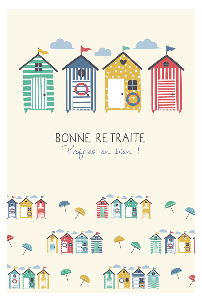  CI RETRAITE 12 * 17  dorure gaufrage