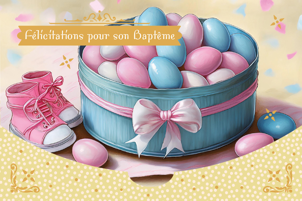 Porte billet For You Bâptème