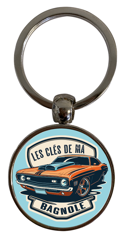 PORTE CLE METAL FANTAISIE