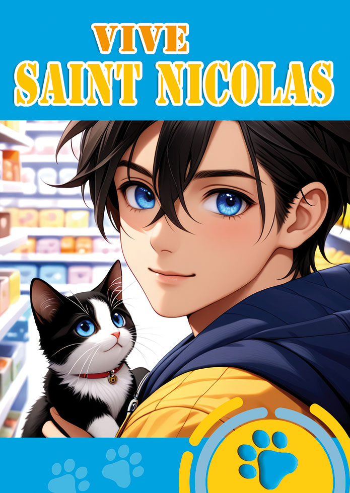 ST NICOLAS  DANS LES YEUX DE MON CHAT