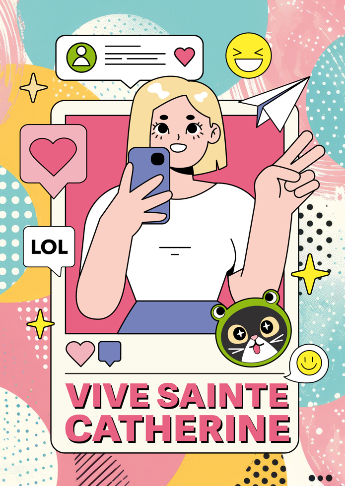 STE CATHERINE FILLE LOL NEW
