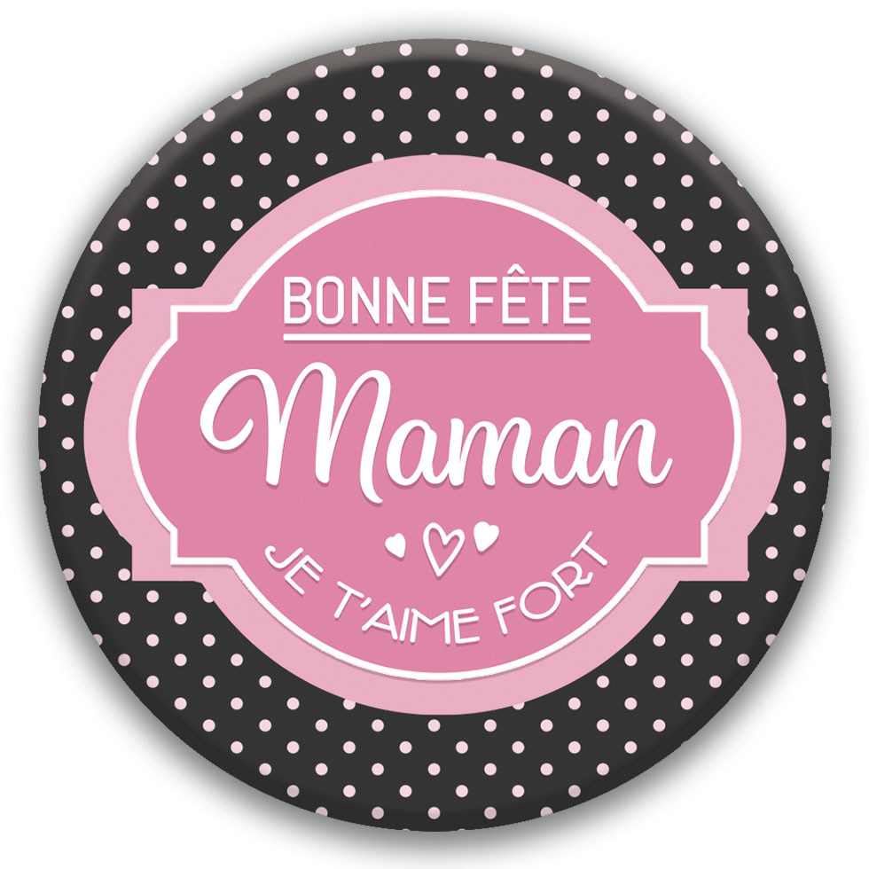 MAGNET BONNE FÊTE MAMAN