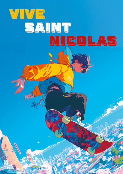 ST NICOLAS GARCON   SKATEUR