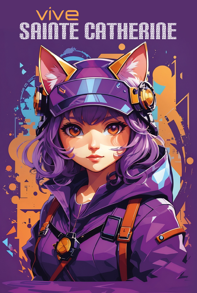CARNET STE CATHERINE CAT GIRL