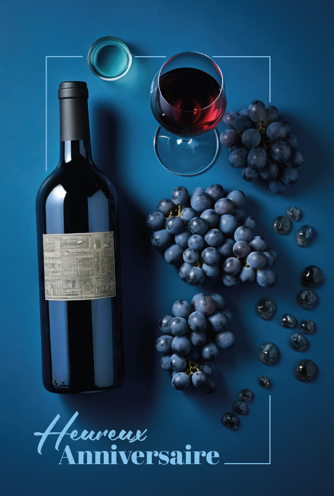 ANNIV HOMME vin dorure