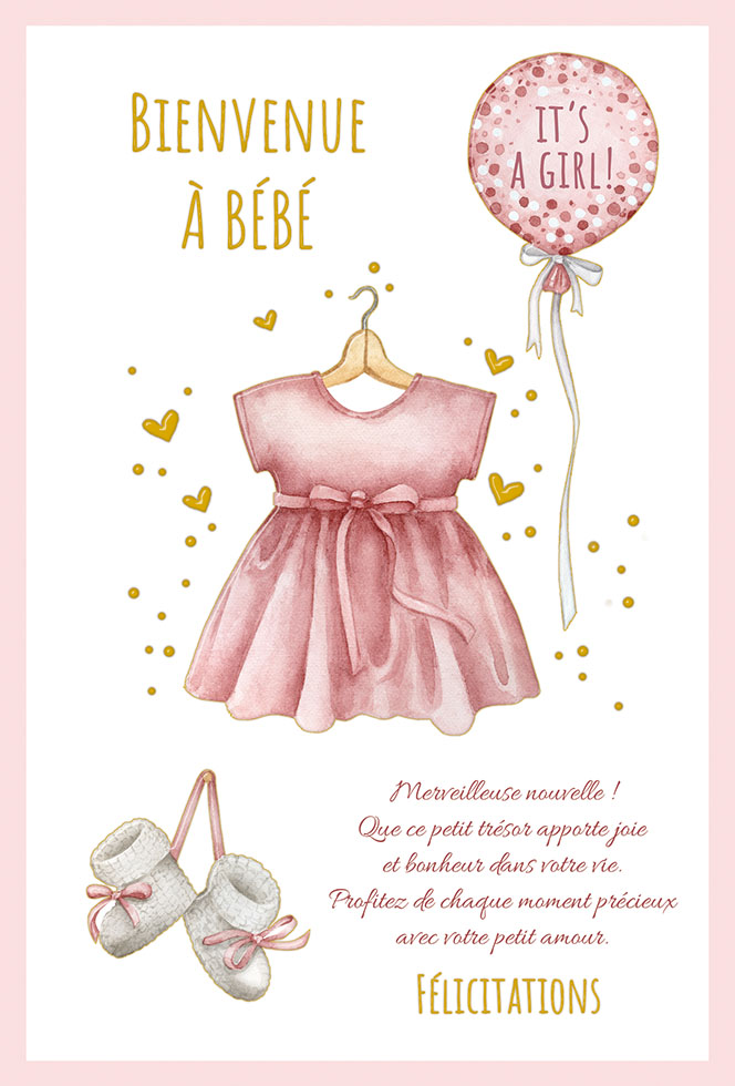 CI NAISS F/G  PETITS PIEDS dor/paill )