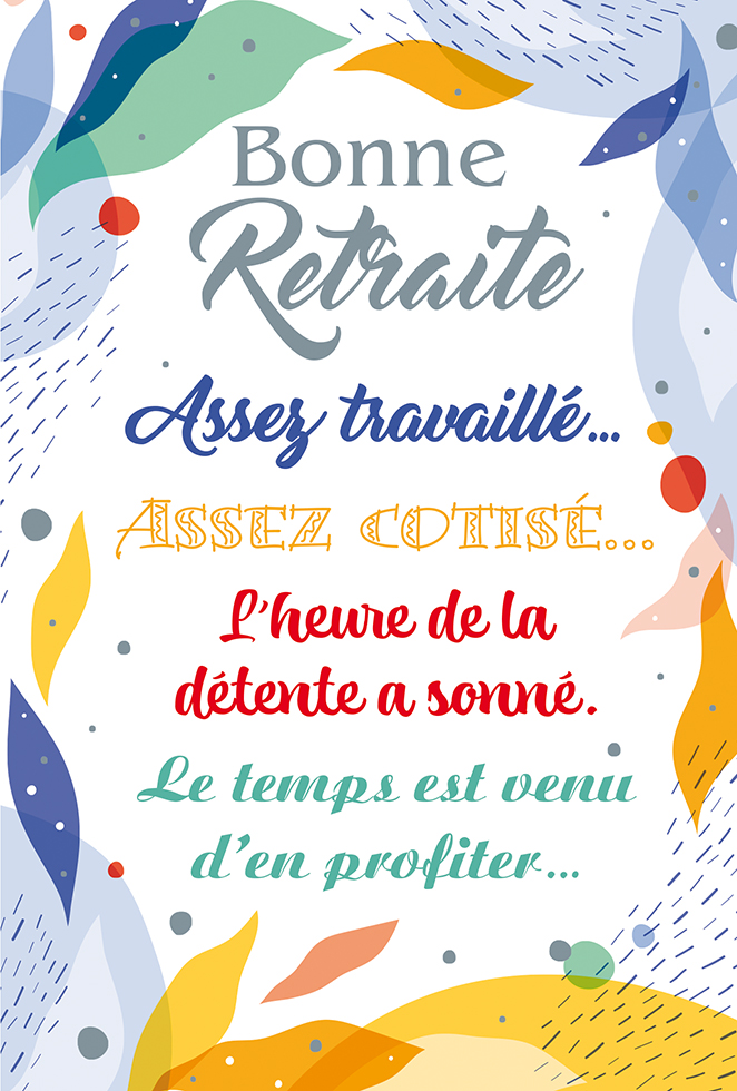 CI RETRAITE gaufrage dor )