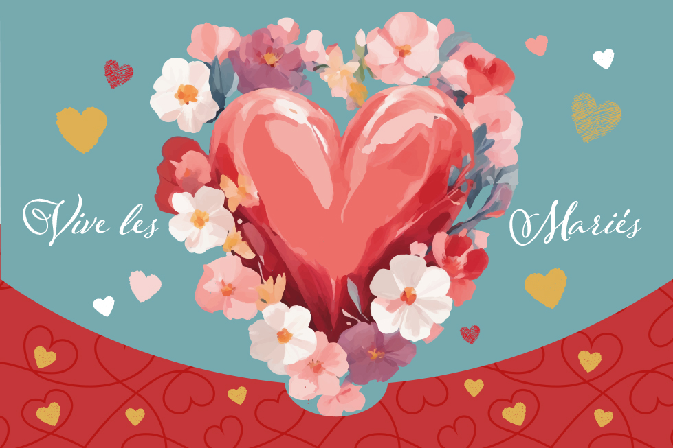 Porte billet For You  Mariage