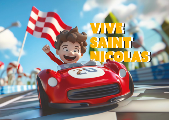 ST NICOLAS GARCON J'AI GAGNE LA COURSE