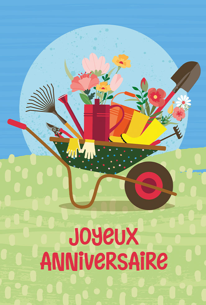 ANNIV FEMME BROUETTE  dor/gauf)