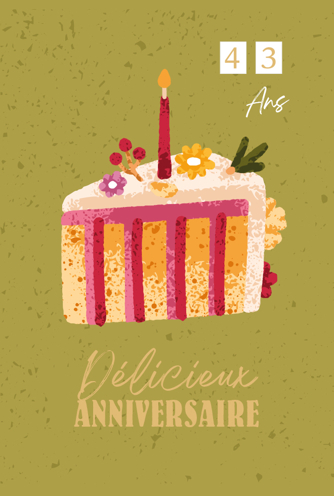 ANNIVERSAIRE FEMME GATEAU