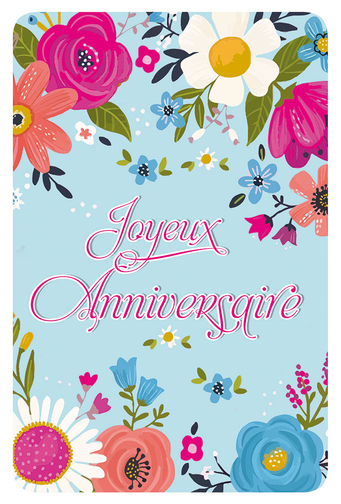 ANNIVERSAIRE FEMME  