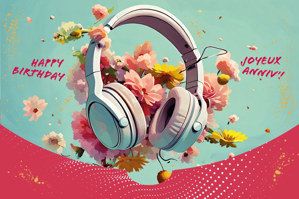 Porte billet For You Anniversaire