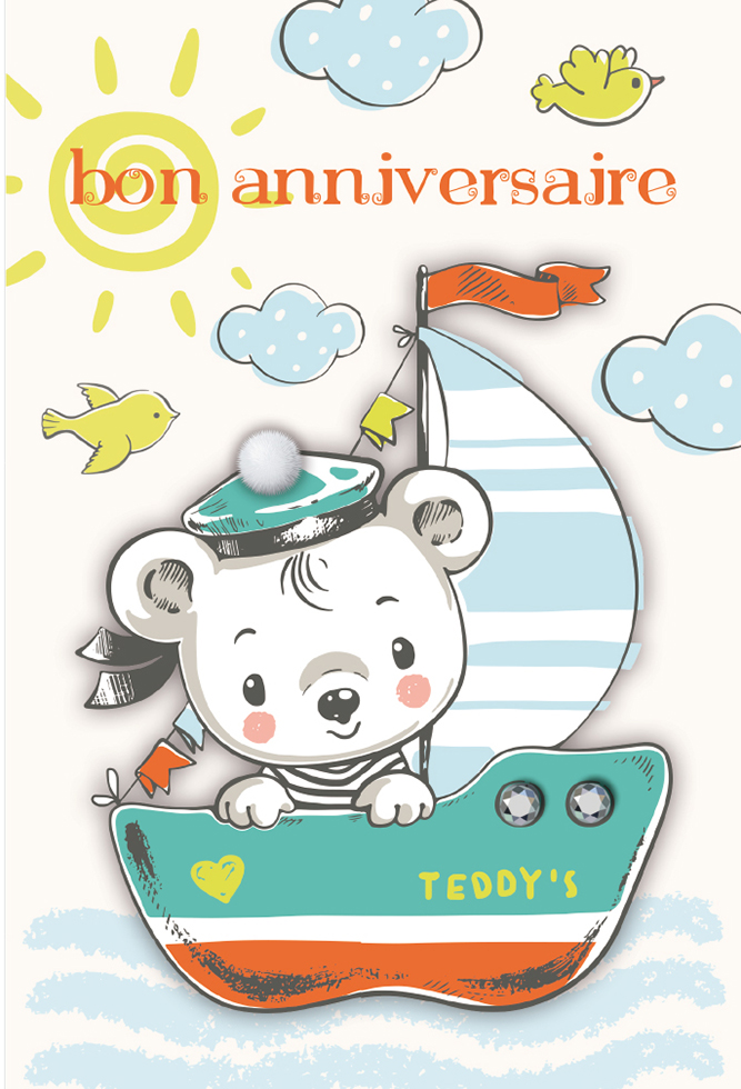 CI*ANNIV ENF TEDDY'S MATELOT