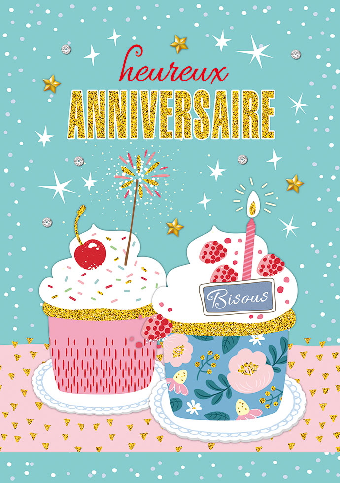 CARNET  MAXI  ANNIVERSAIRE GOURMAND