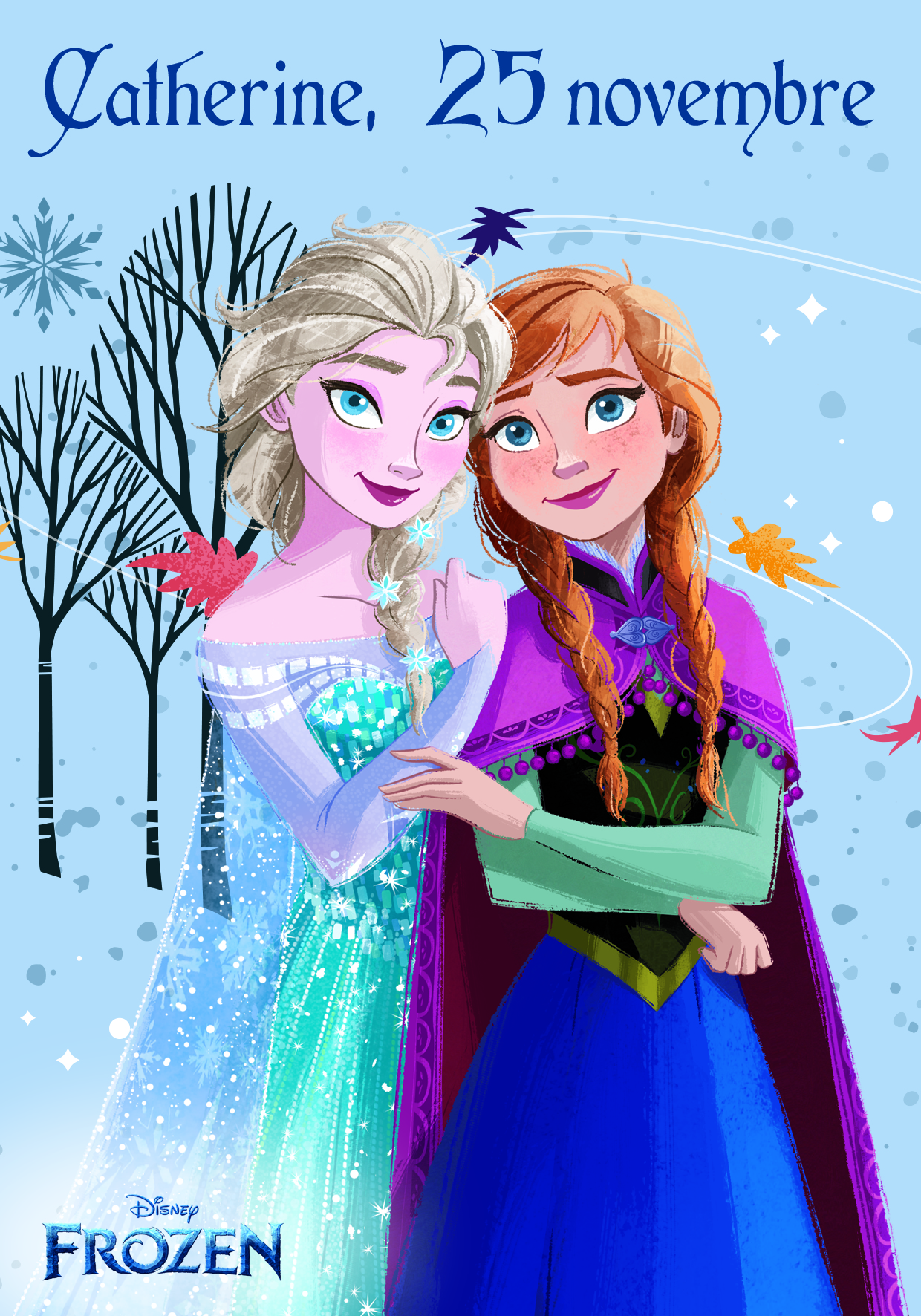 STE CATHERINE  DISNEY REINE DES NEIGES