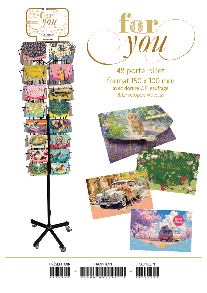 Concept For you Porte billet