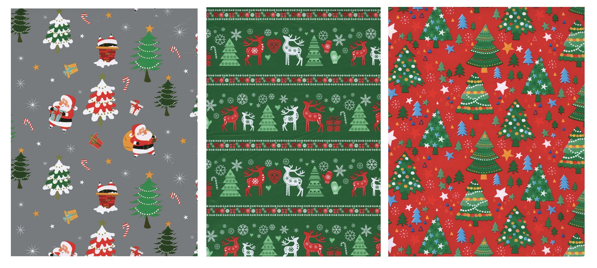 PAPIER  EXTRA LARGE MOTIFS NOËL