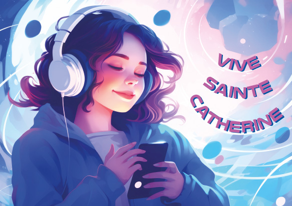 STE CATHERINE FILLE TOUT POUR LA MUSIQUE