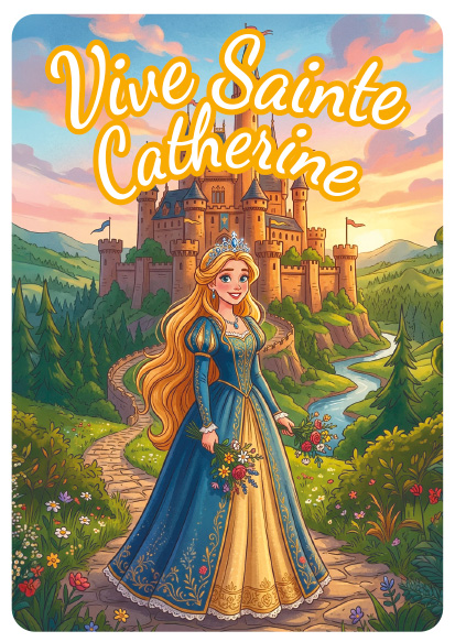STE CATHERINE FILLE PRINCESSE