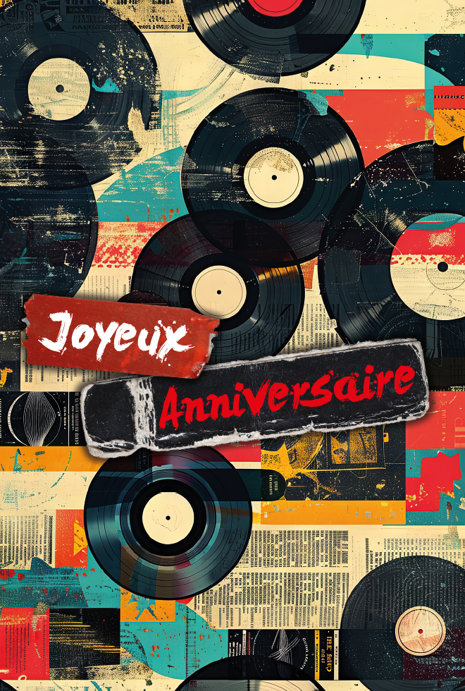 COLLECTION DE VINYLS  dorure gaufrage