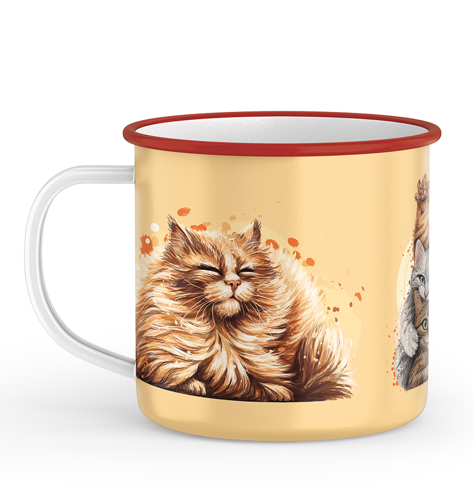 MUG METAL CHATONS