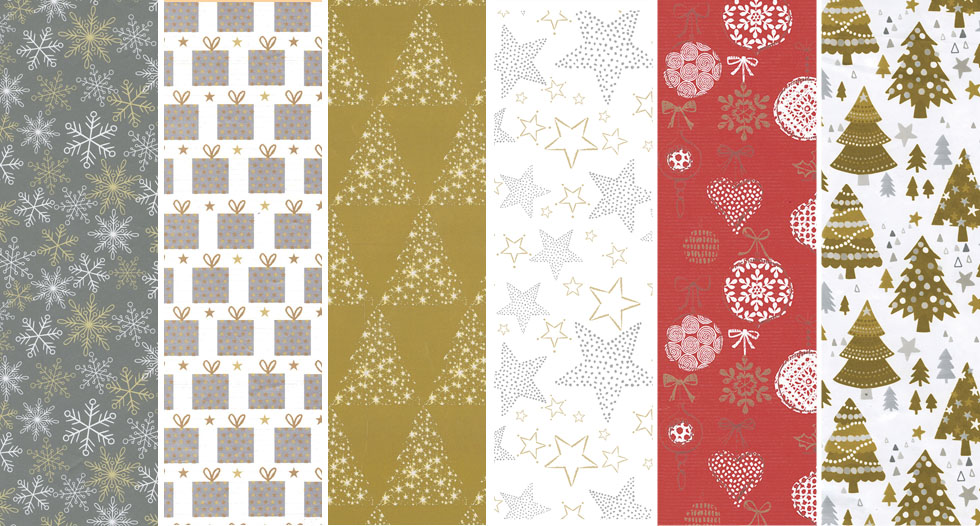 PAPIER NOËL  ELEGANCE