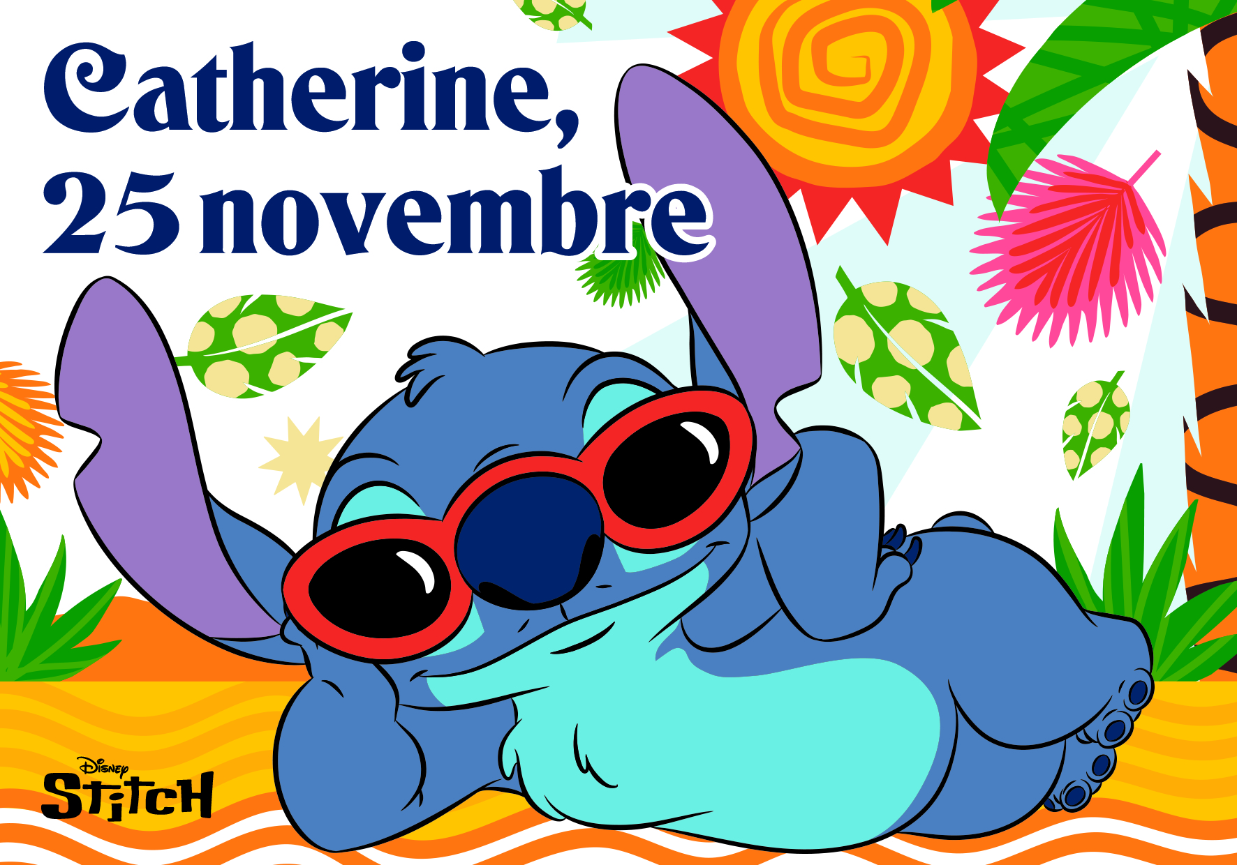 STE CATHERINE  DISNEY STITCH