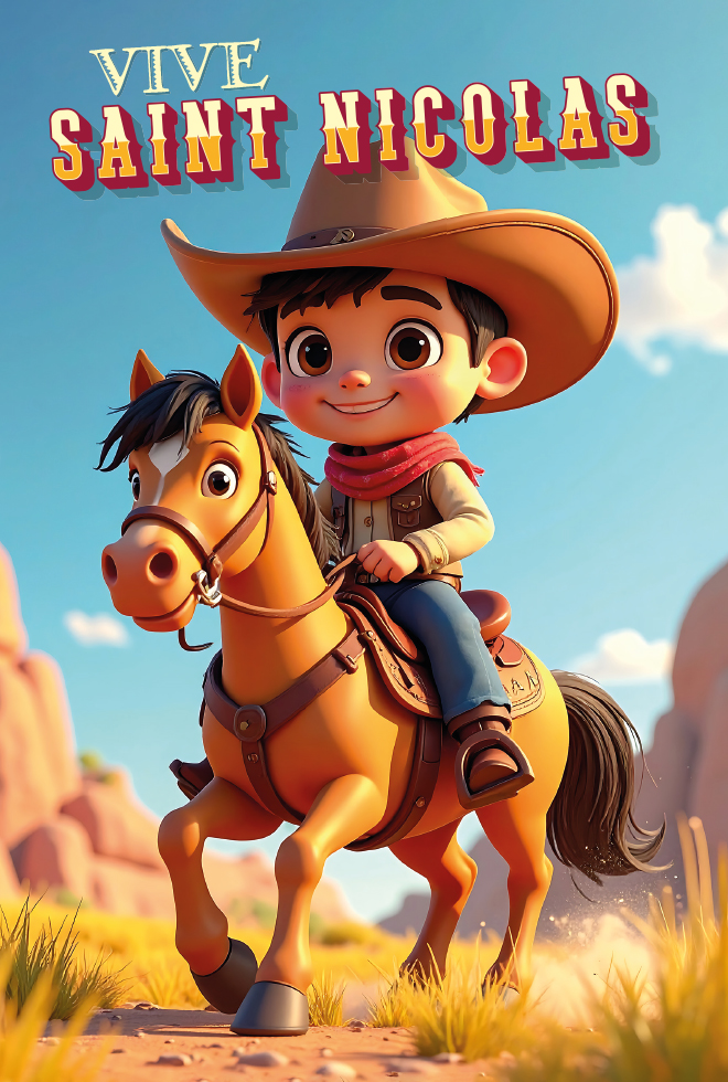 ST NICOLAS COW-BOY