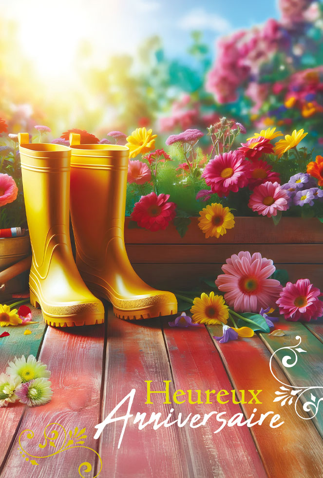 ANNIV FEMME   JARDINAGE  dor/gauf)