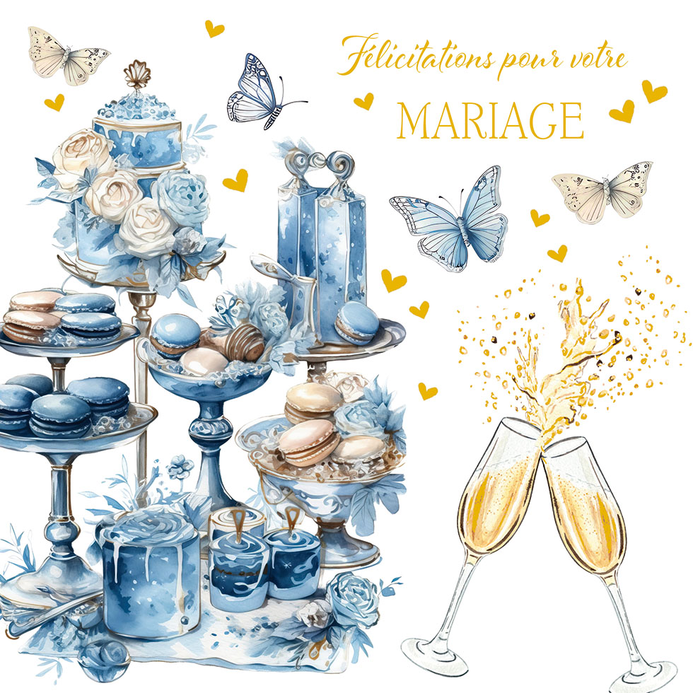 FELICITATIONS MARIAGE NEW