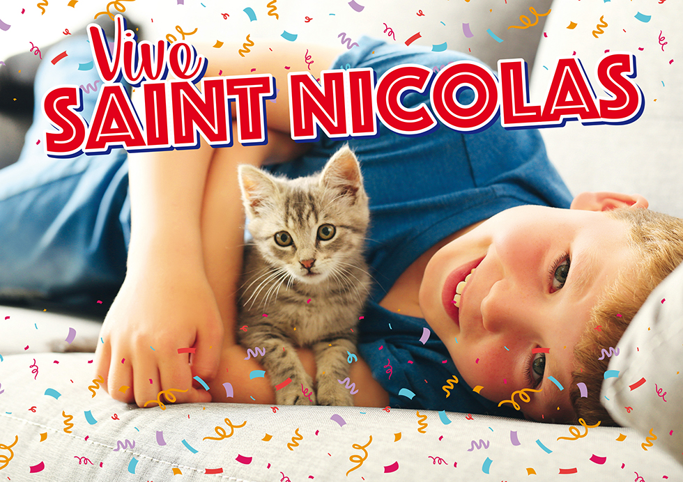 ST NICOLAS GARCON MINOU CHAT