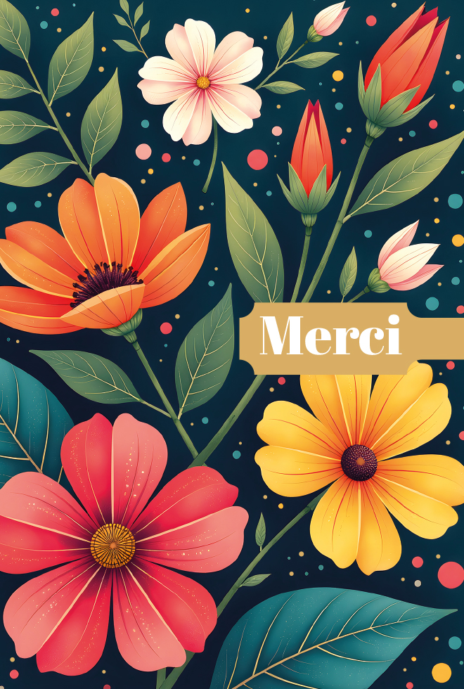  CI MERCI 12 * 17  dorure 