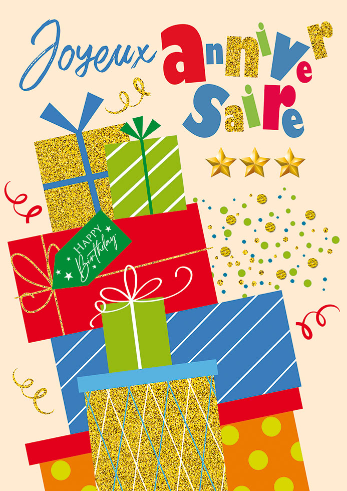 CARNET  MAXI ANNIVERSAIRE