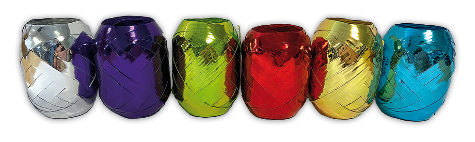 OEUF BOLDUC 7mmx10m METAL COULEURS ASSORTIES BOX DE 50