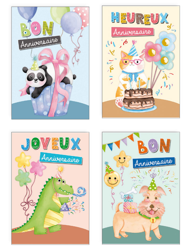 CARNETS MUSICAUX ANNIVERSAIRE ENFANTS