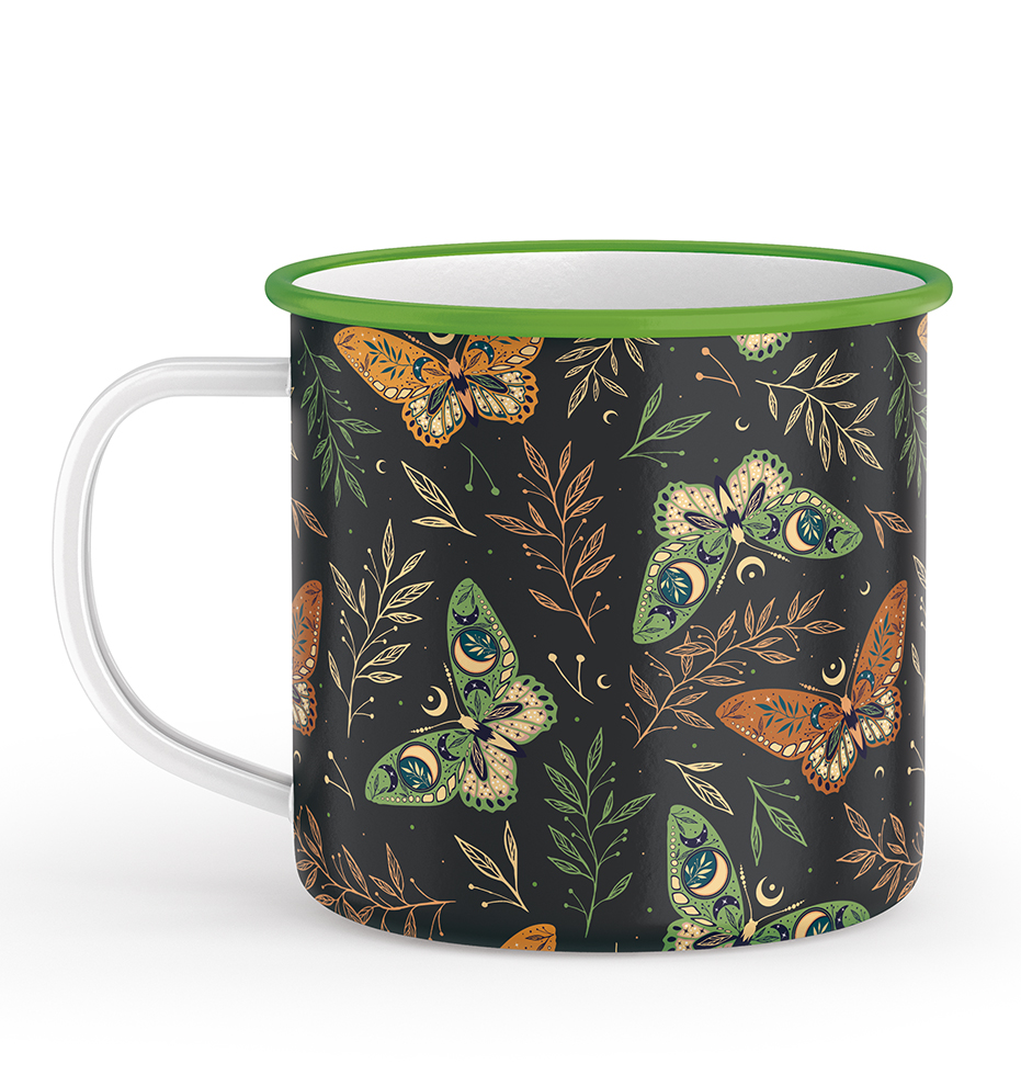 MUG METAL PAPILLONS