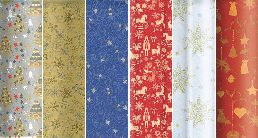 PAPIER METAL MOTIFS NOËL