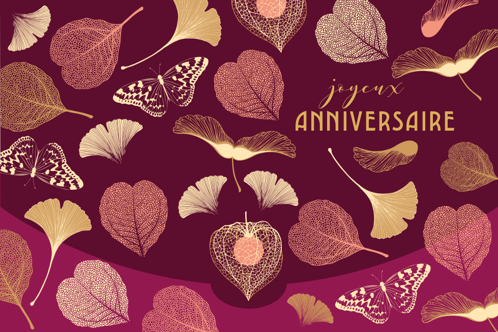 Porte billet For You Anniversaire