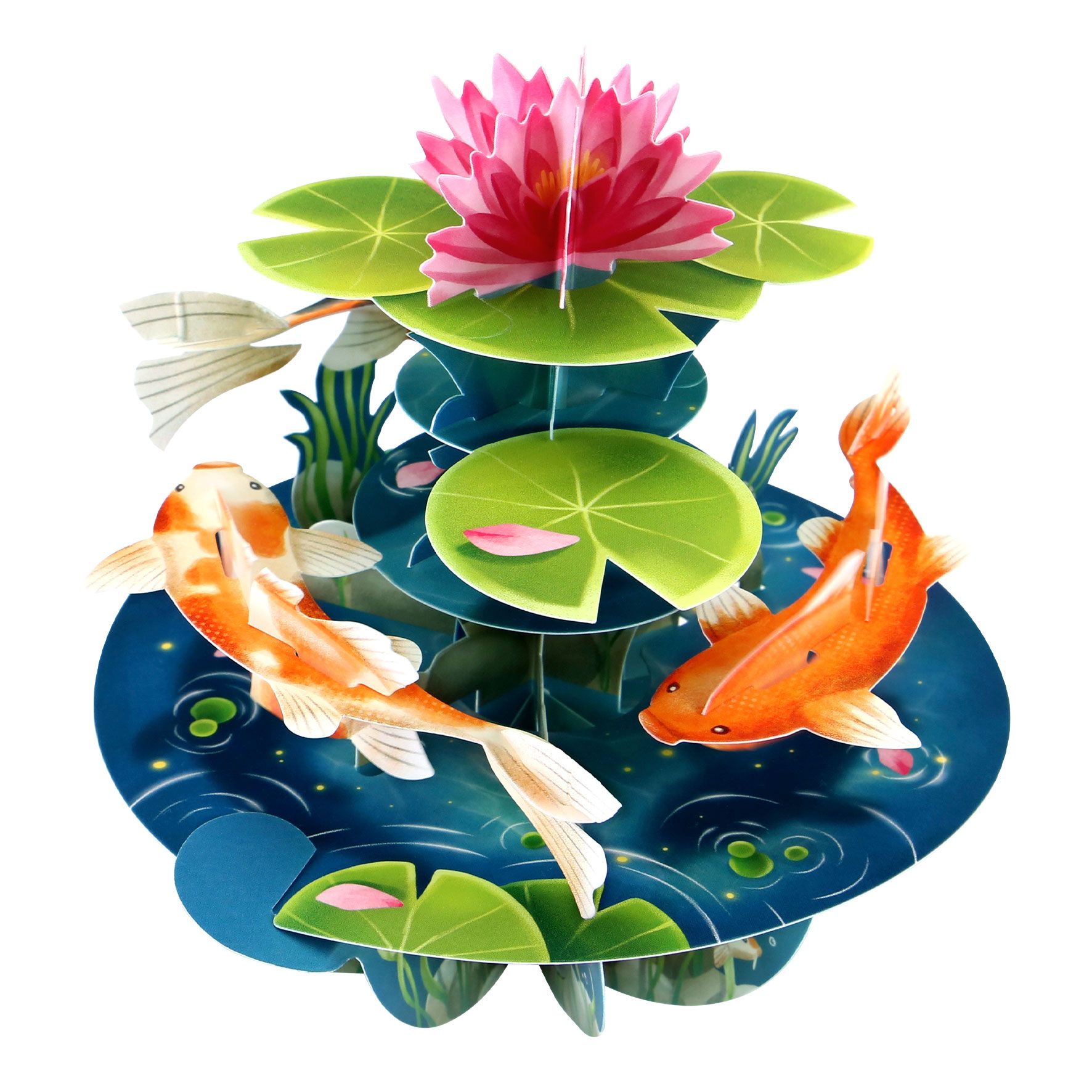 CARNET PIROUETTE 3 D    POISSON