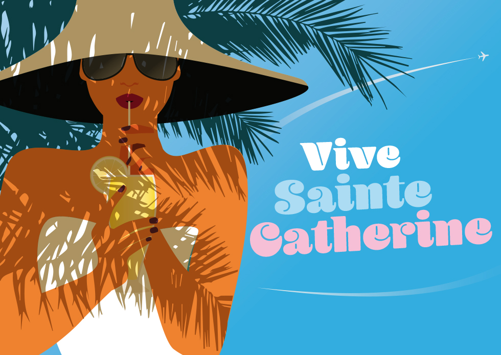 STE CATHERINE FILLE SOUS LES TROPIQUES