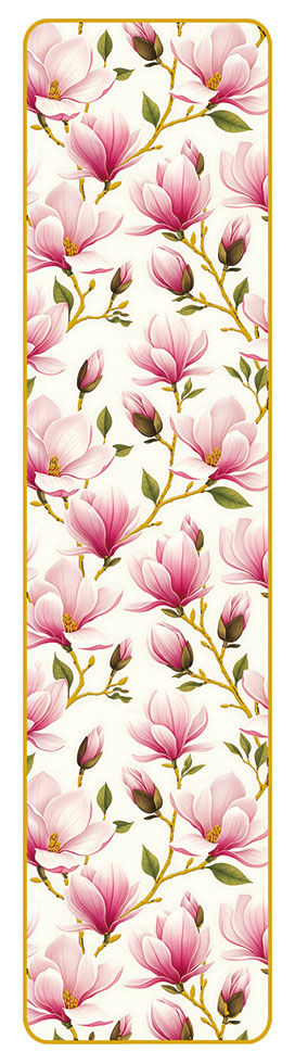 MARQUE PAGE FLEURS DE MAGNOLIA