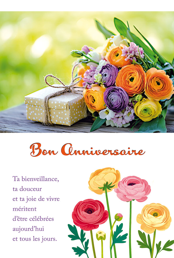 ANNIVERSAIRE FEMME  
