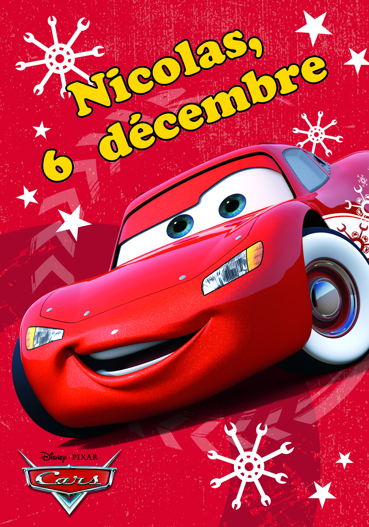 ST NICOLAS GARCON DISNEY CARS