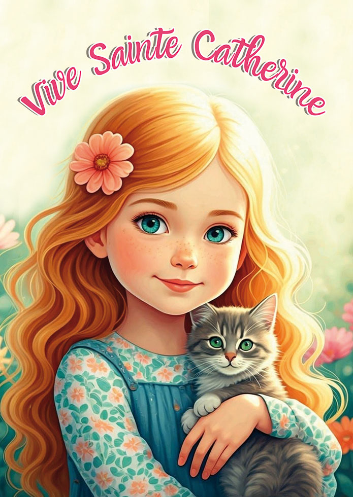 STE CATHERINE SI MIGNONNE