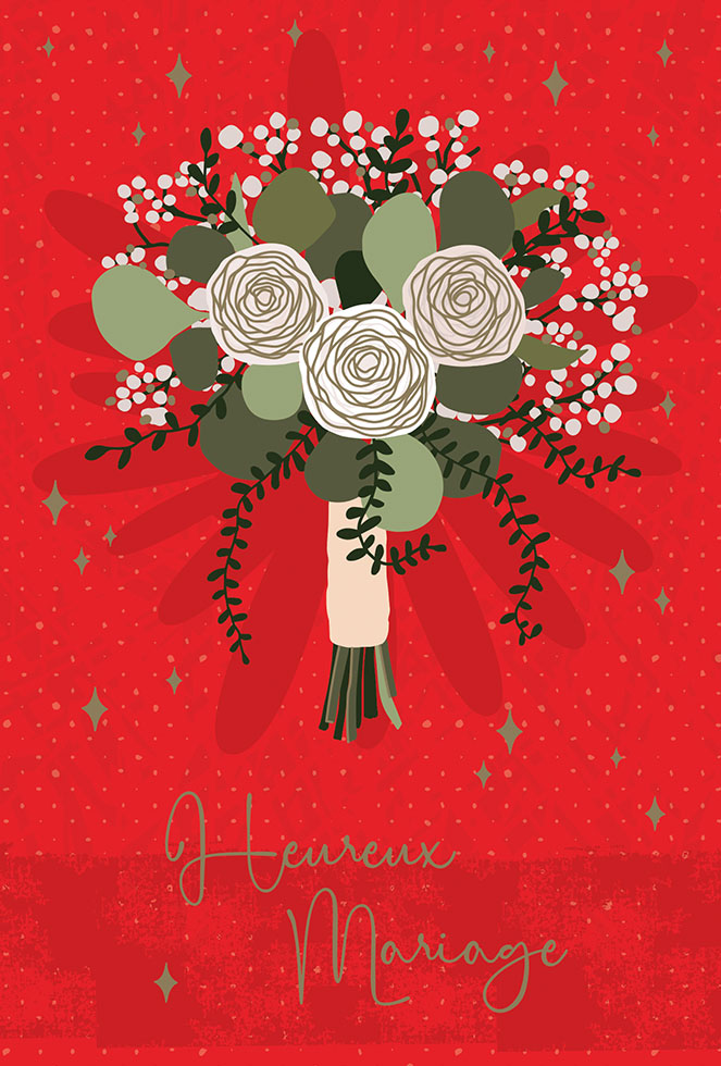 CI MARIAGE BOUQUET GRAPHIQUE dor/gauf )