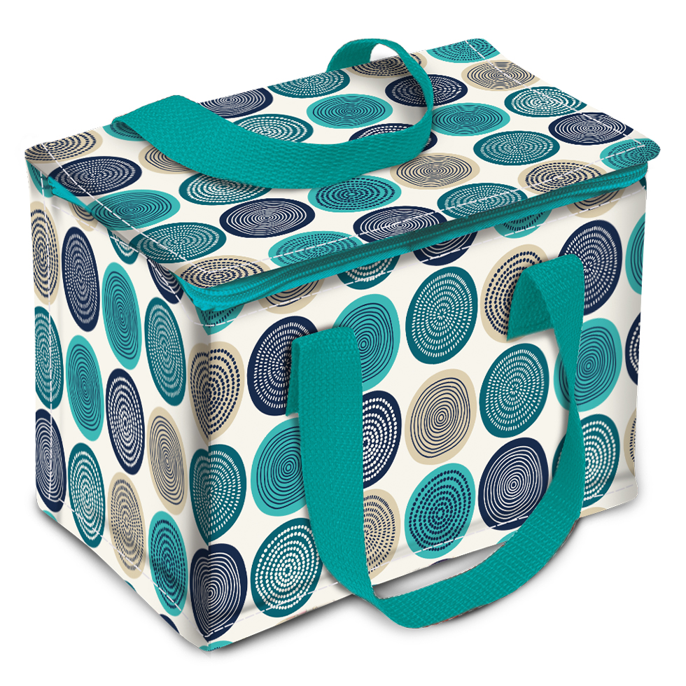LUNCH BAG  ROND BLEU